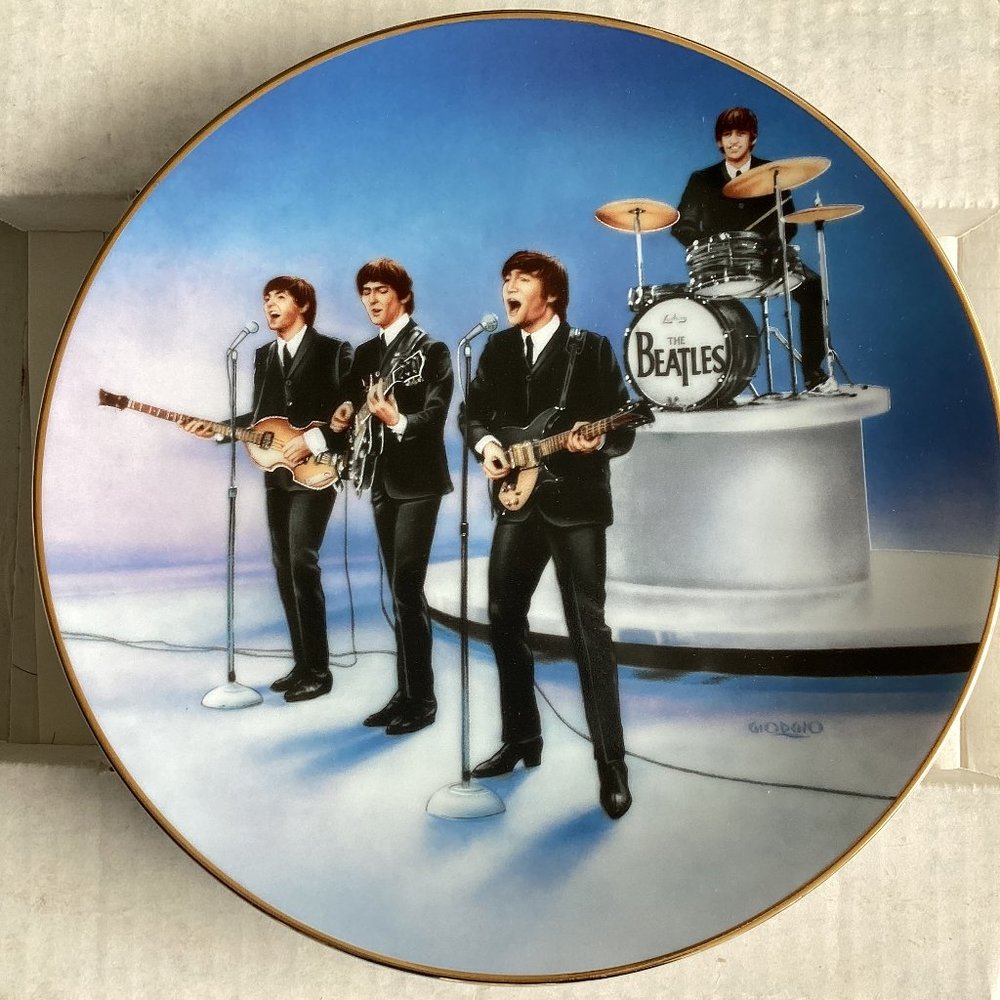 Beatles collectors Plate